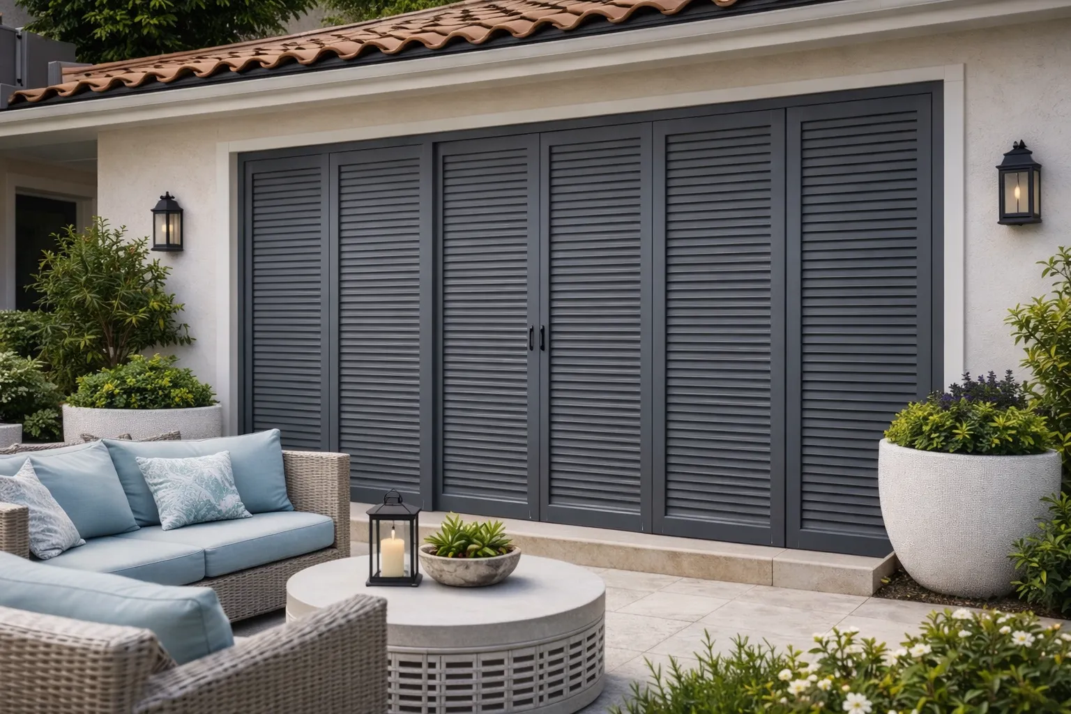 Persiane in alluminio scorrevoli per esterni