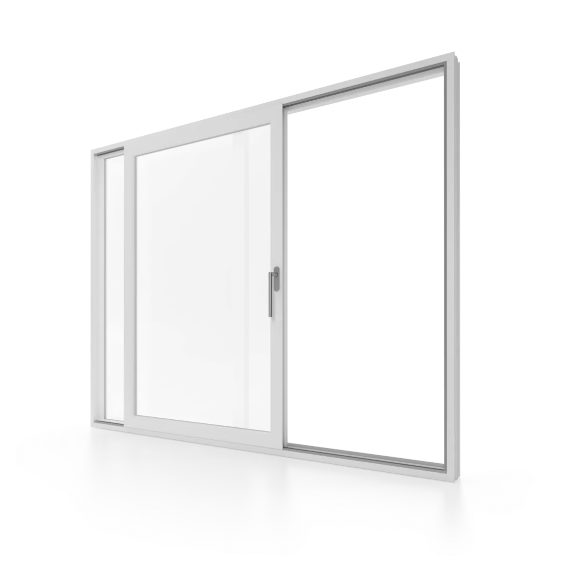 Sistema scorrevole in alluminio con telaio sottile