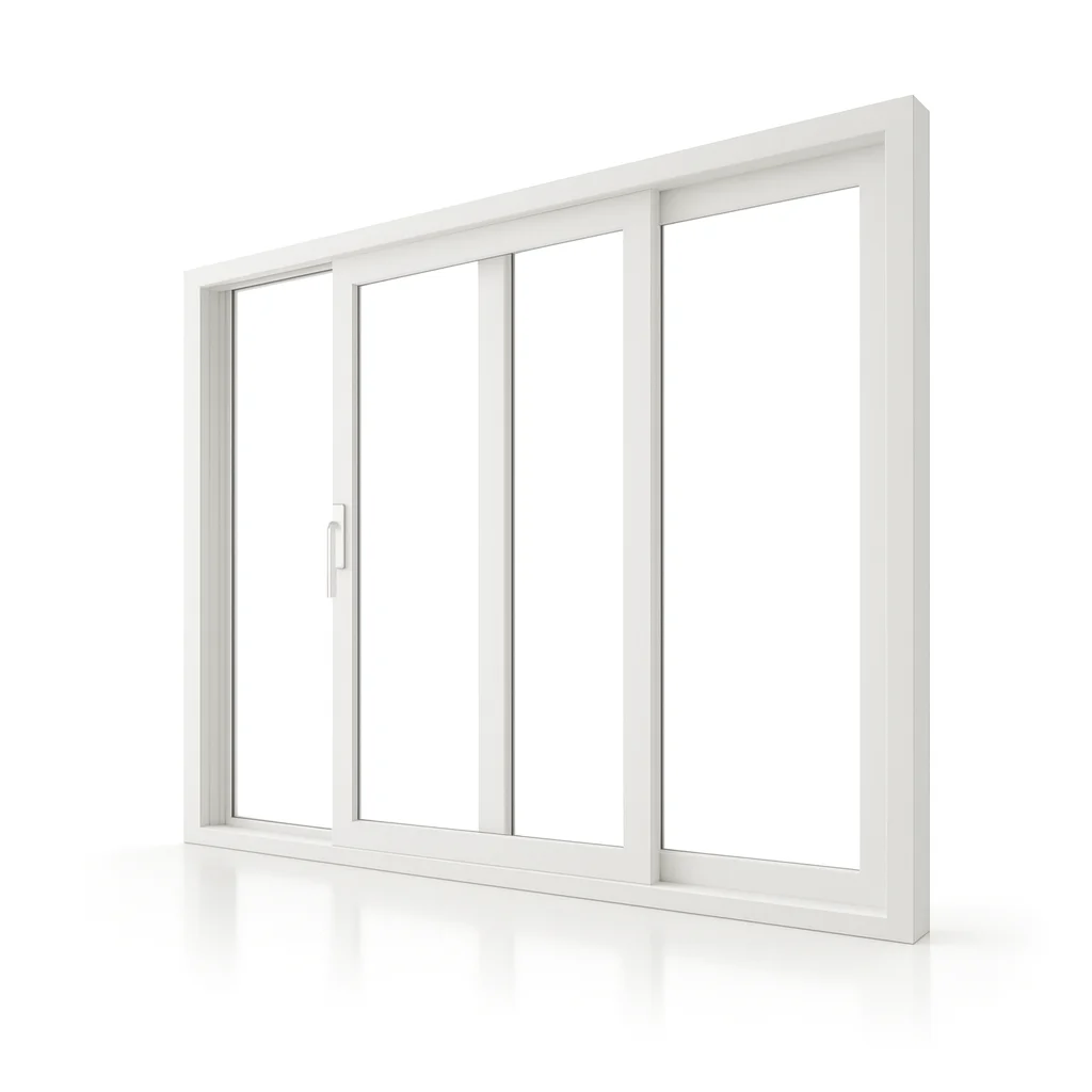 Serramento scorrevole in PVC